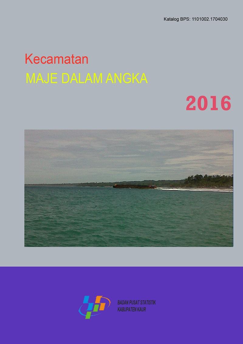 Kecamatan Maje Dalam Angka 2016