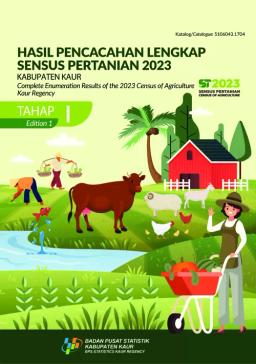 Hasil Pencacahan Lengkap Sensus Pertanian 2023 - Tahap 1 Kabupaten Kaur