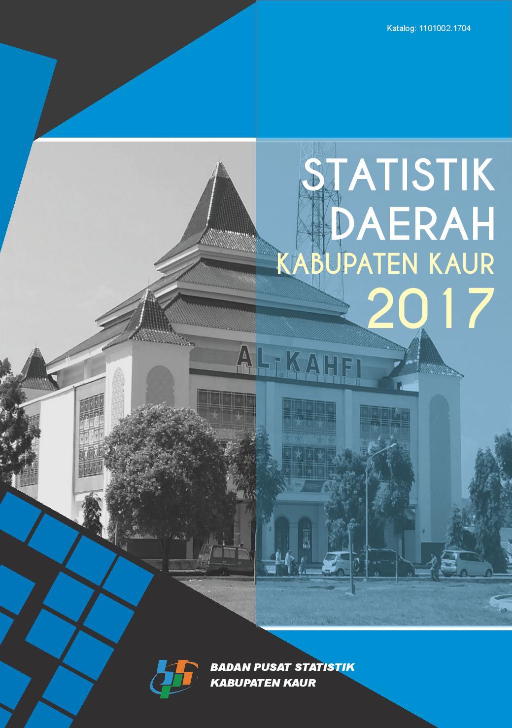 Statistik Kabupaten Kaur 2017