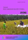 Satistik Kecamatan Kaur Utara 2016